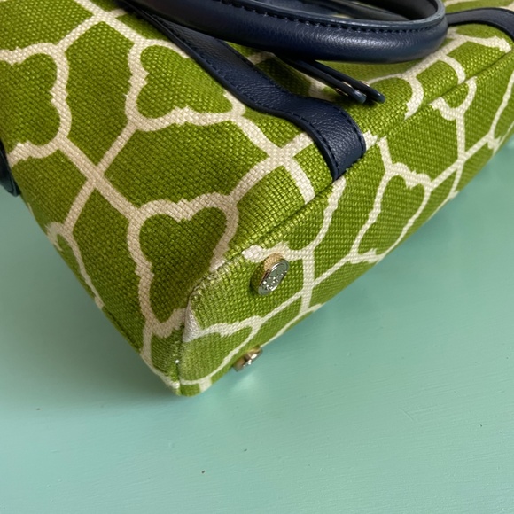 Spartina 449 tote green navy cream - Picture 6 of 12